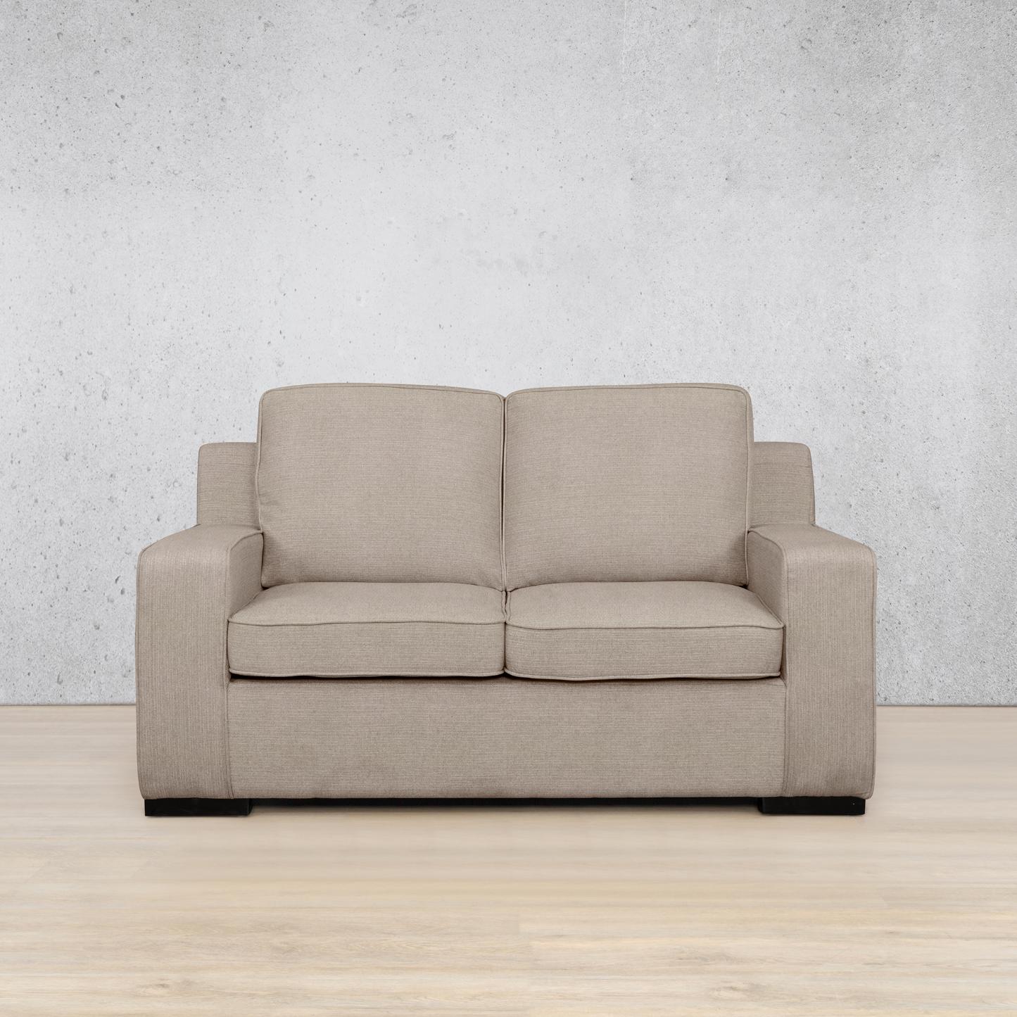 Rome Fabric 2 Seater Sofa - Kenya Sand | Fabric Couches, Couch, modern couch, 2 seater couch