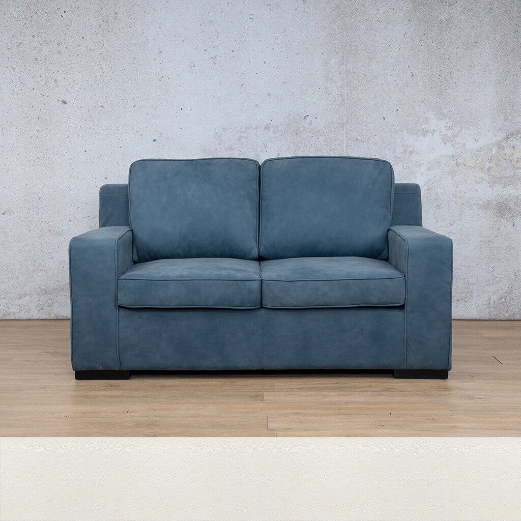 Rome 2 Seater Leather Sofa Leather Sofa Leather Gallery Czar White