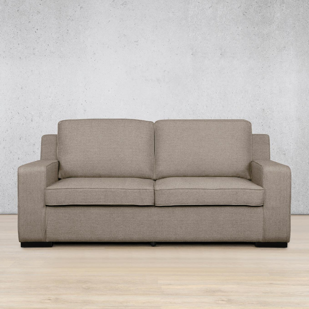 Rome Fabric 3 Seater couch - Ivory Sand| Fabric three seater couch, fabric couch, bedroom couch