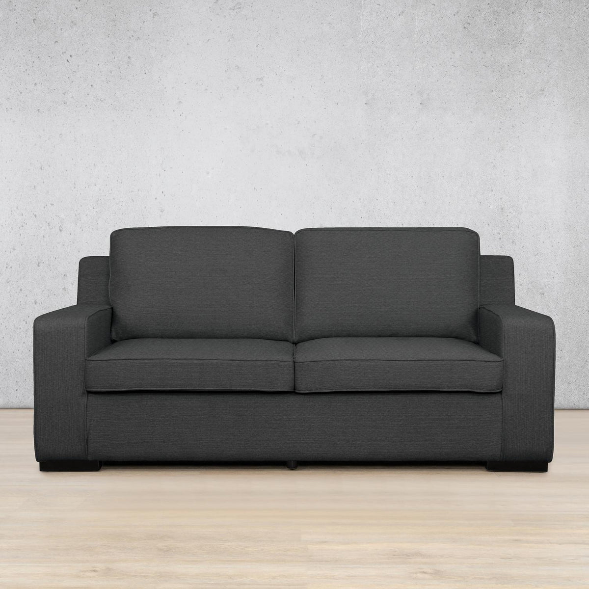 Rome Fabric 3 Seater couch Kenya Charcoal | Fabric couch, grey couch, three seater couch, couches for sale