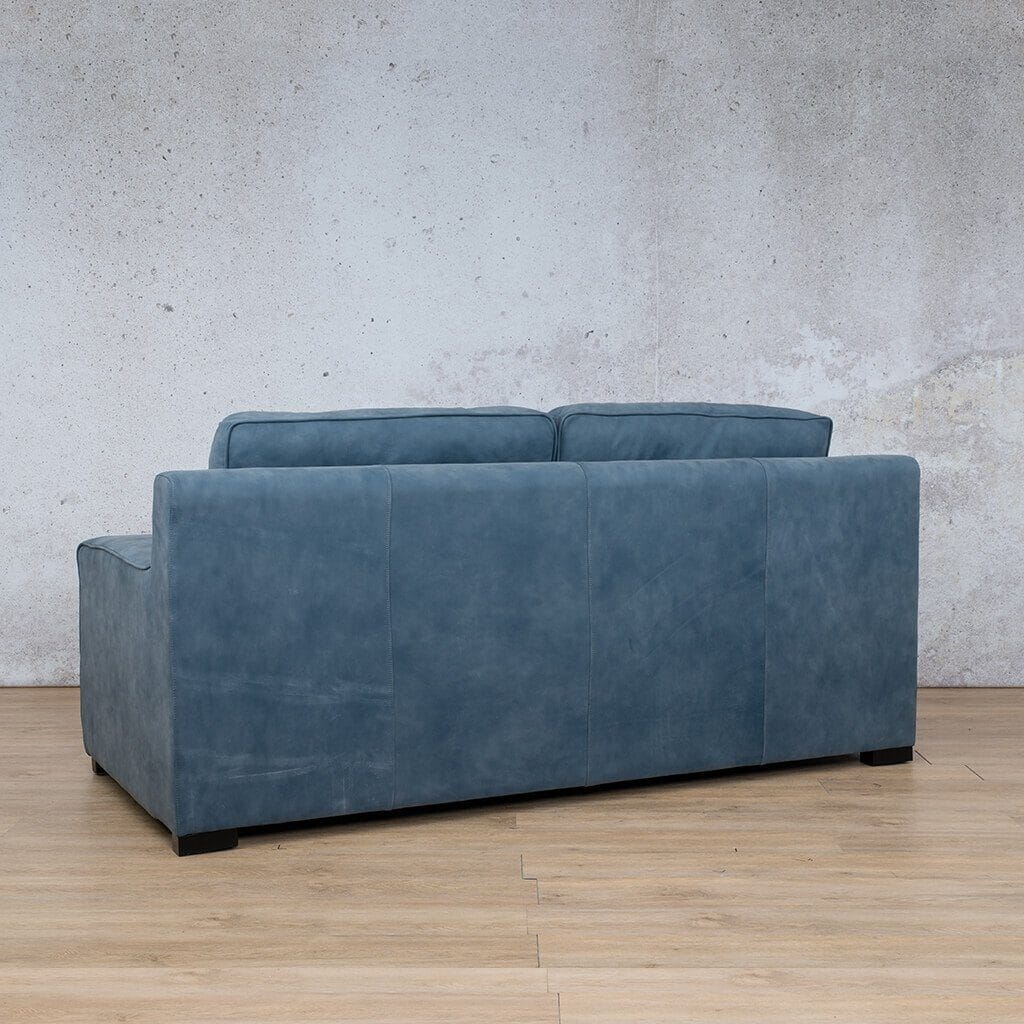 Rome 3 Seater Leather Sofa Leather Sofa Leather Gallery flux blue