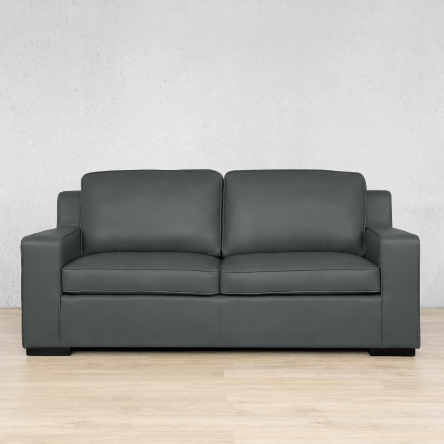Rome 3 Seater Leather Sofa Leather Sofa Leather Gallery Flux Grey