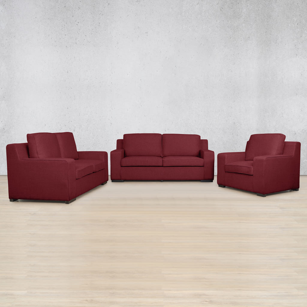 Rome 3+2+1 Fabric Sofa Suite Fabric Sofa Leather Gallery Deep Cherry