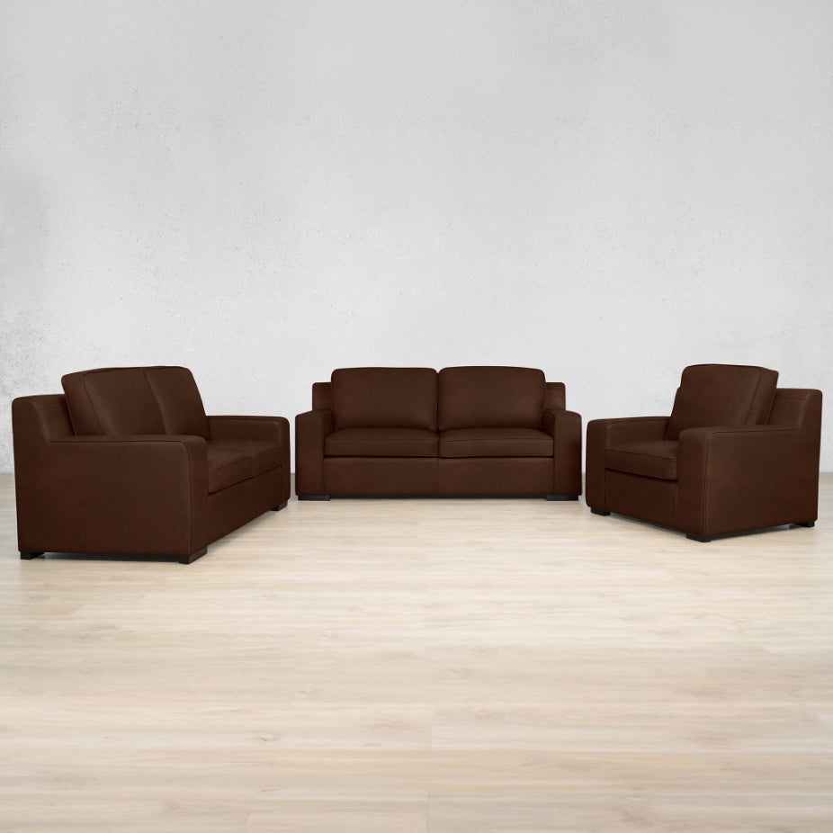 Rome 3+2+1 Leather Sofa Suite Leather Sectional Leather Gallery Royal Cognac