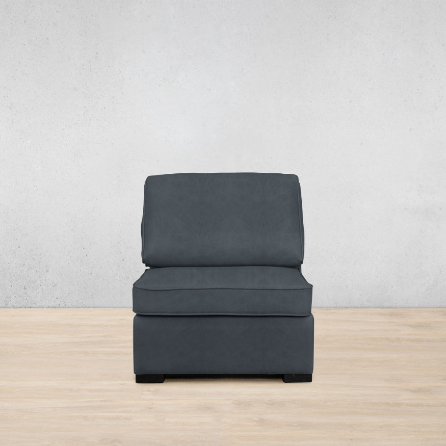 Rome Leather Armless Chair