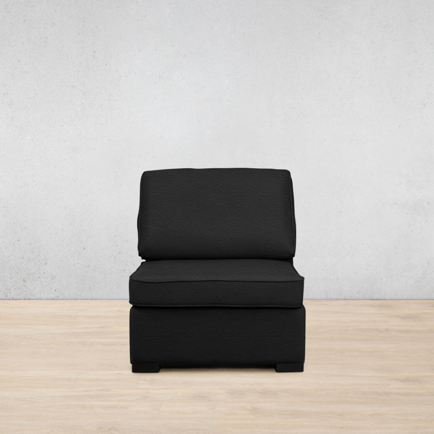 Rome Leather Armless Chair