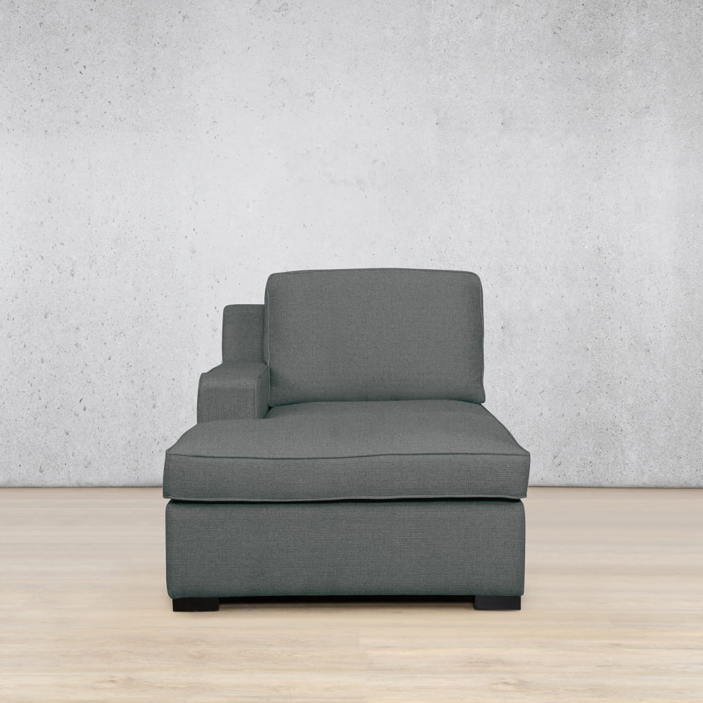 Rome Fabric Chaise Right Arm Fabric Sofa Leather Gallery Silver Charm