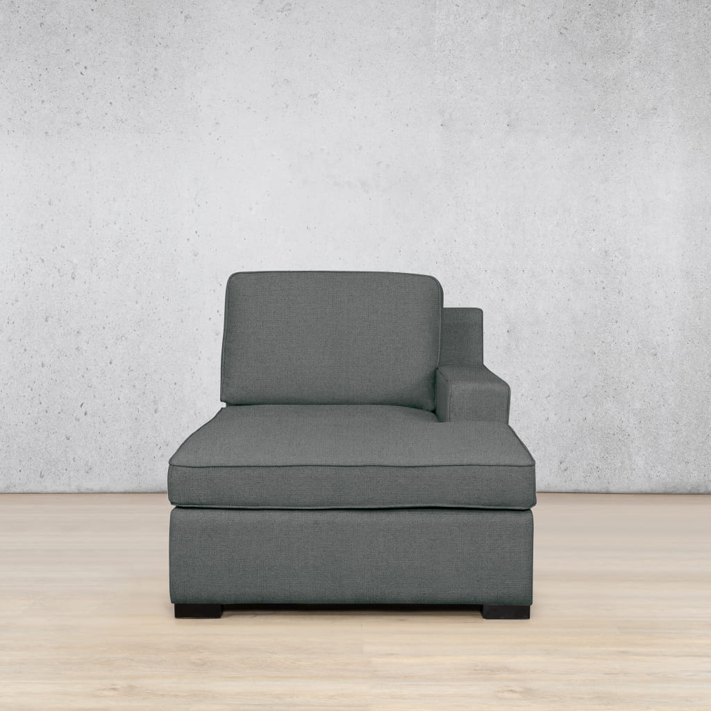 Rome Fabric Chaise Right Arm Fabric Sofa Leather Gallery Silver Charm