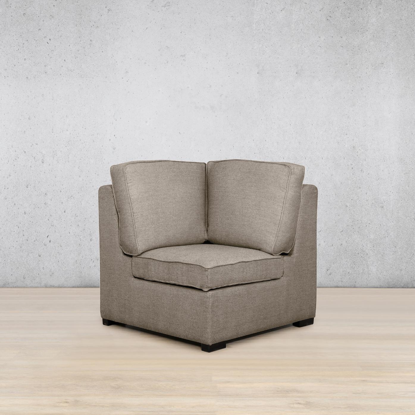 Rome Fabric Corner Fabric Sofa Leather Gallery | Ivory Sand