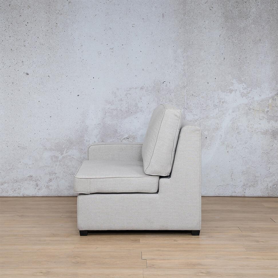 Rome  Fabric 1 Seater | Right Arm Fabric Couch | Leather Gallery | Single Seater Couch | Home Furniture Store