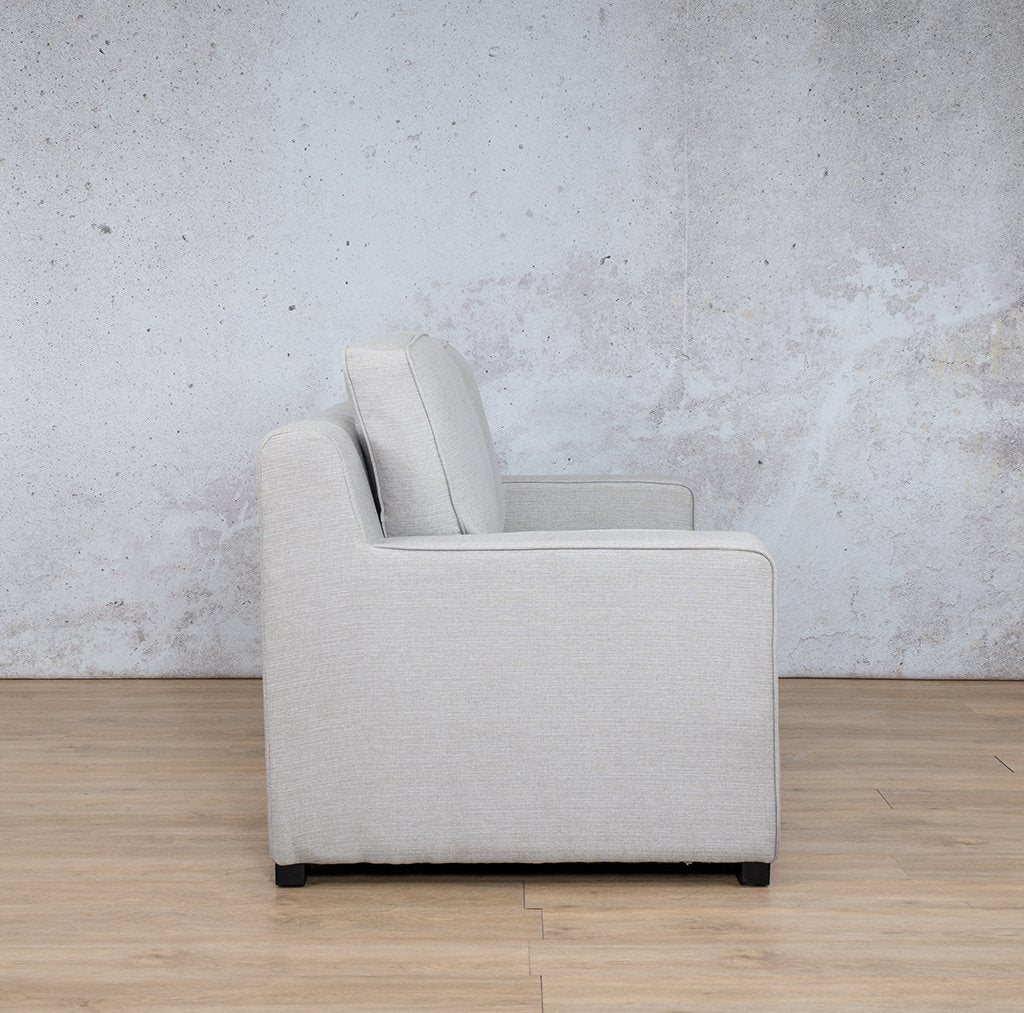 Rome Fabric 2 Seater Sofa - Oyster Fabric Couches, Two seater couch, sofa couch for sale