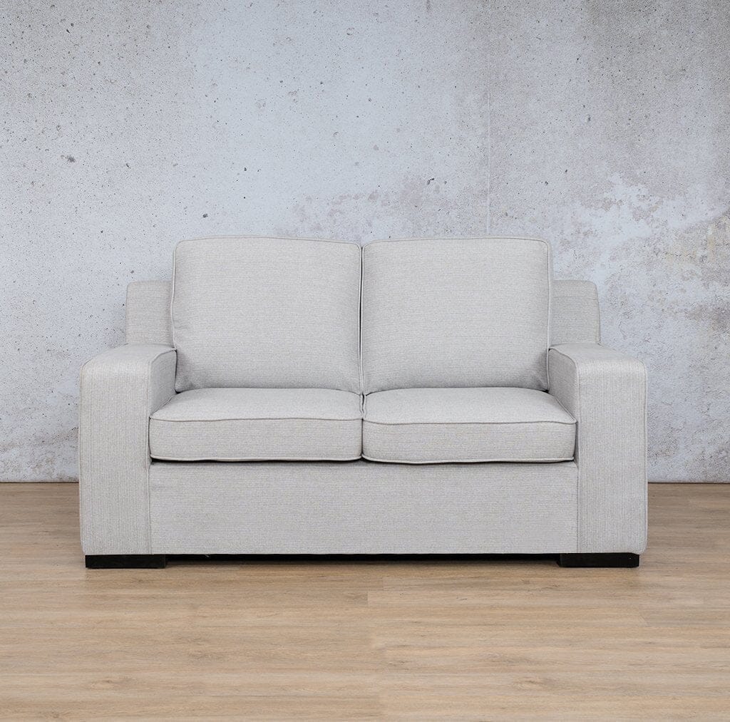 Rome Fabric 2 Seater Sofa - Oyster - Fabric Couches, Small couch, modern couch