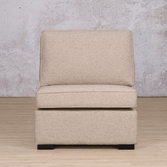 Rome Fabric Armless Chair Fabric Sofa Leather Gallery Kenya Sand