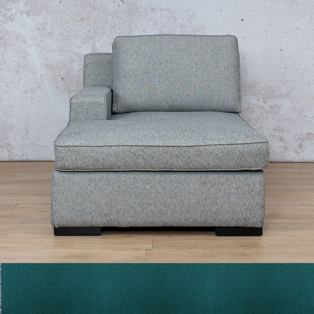 Arizona Fabric Chaise Right Arm Fabric Sofa Leather Gallery Turquoise WAREHOUSE COLLECTION - PINETOWN OR NORTHRIDING Full Foam