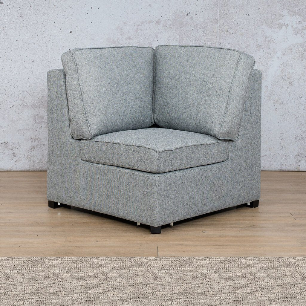 Arizona Fabric Corner Fabric Sofa Leather Gallery Pebble WAREHOUSE COLLECTION - PINETOWN OR NORTHRIDING Full Feathers