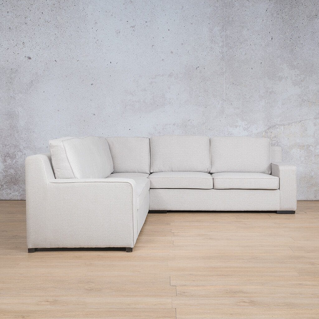 Rome Fabric L-Sectional 5 Seater Fabric Corner Suite Leather Gallery