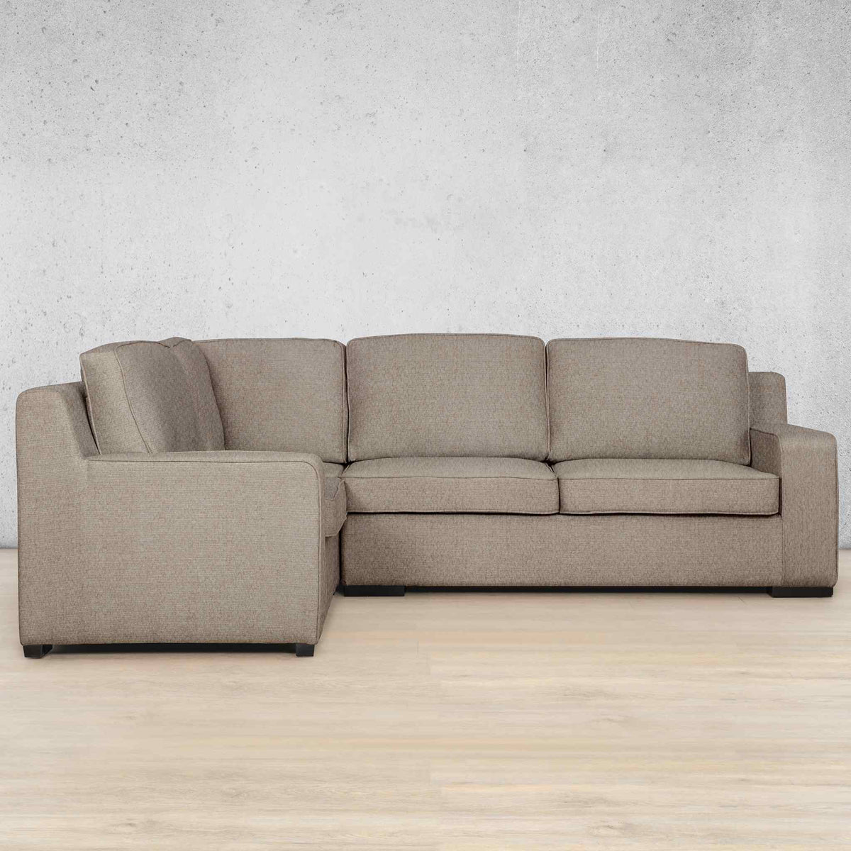 Rome Fabric L-Sectional 4 Seater LHF