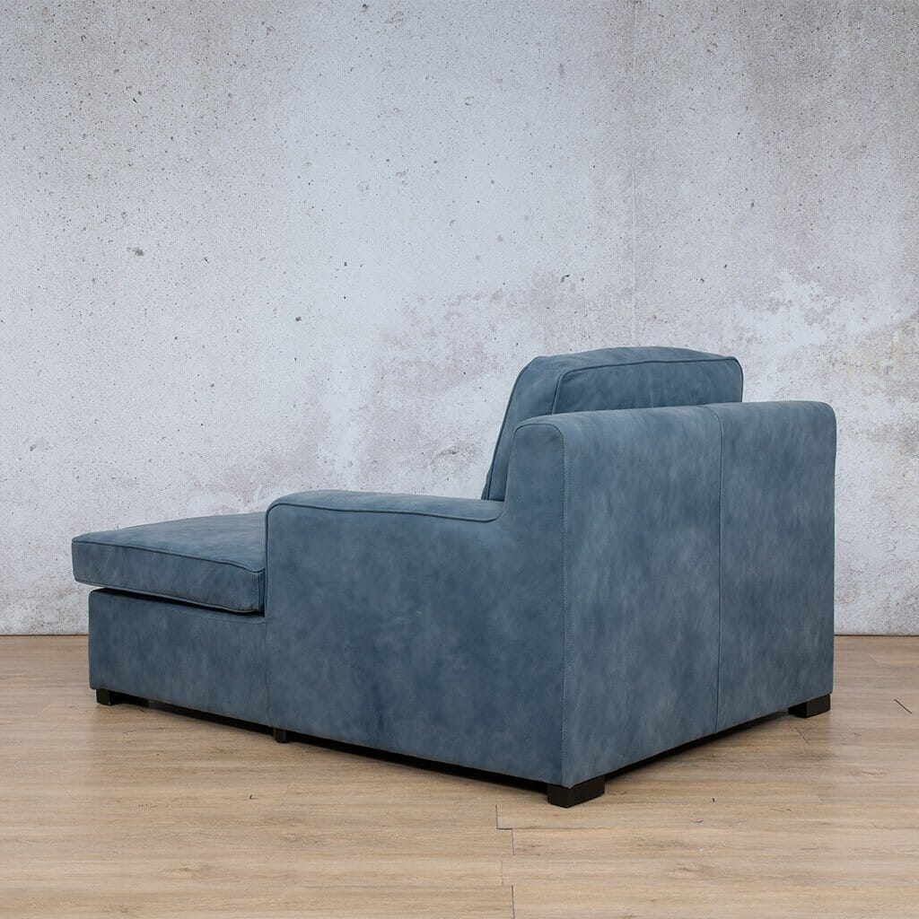 Rome Leather 2 Arm Chaise - Leather Armchair