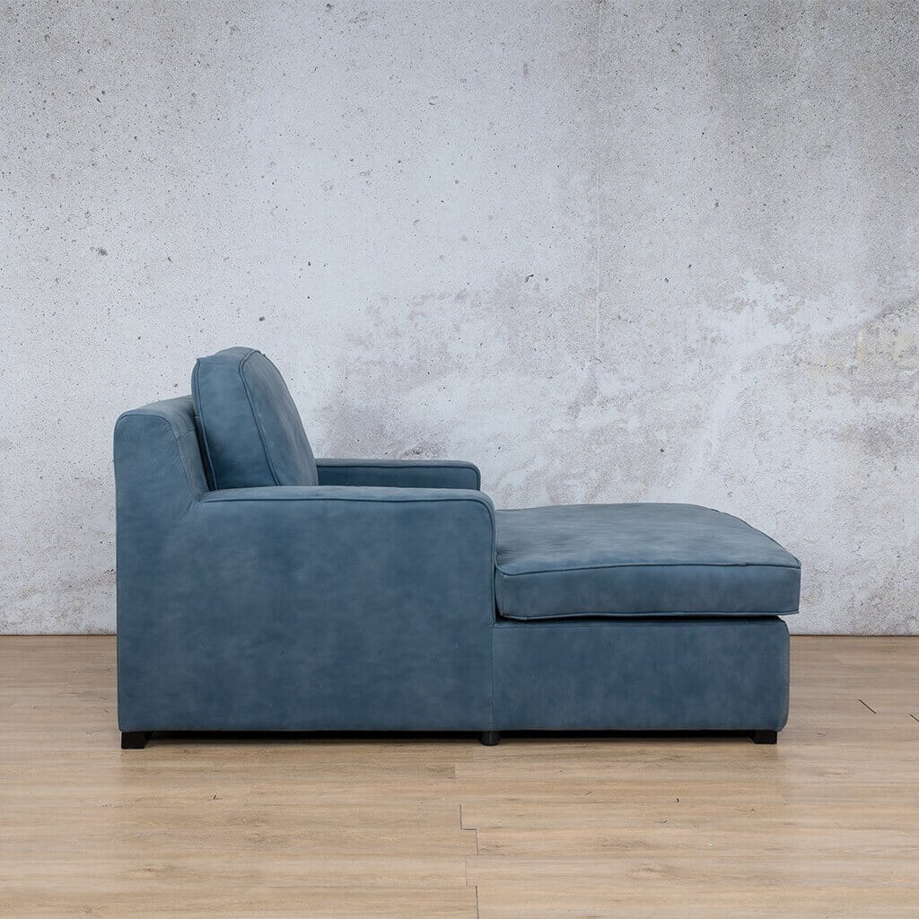 Rome Leather 2 Arm Chaise - Leather Armchair