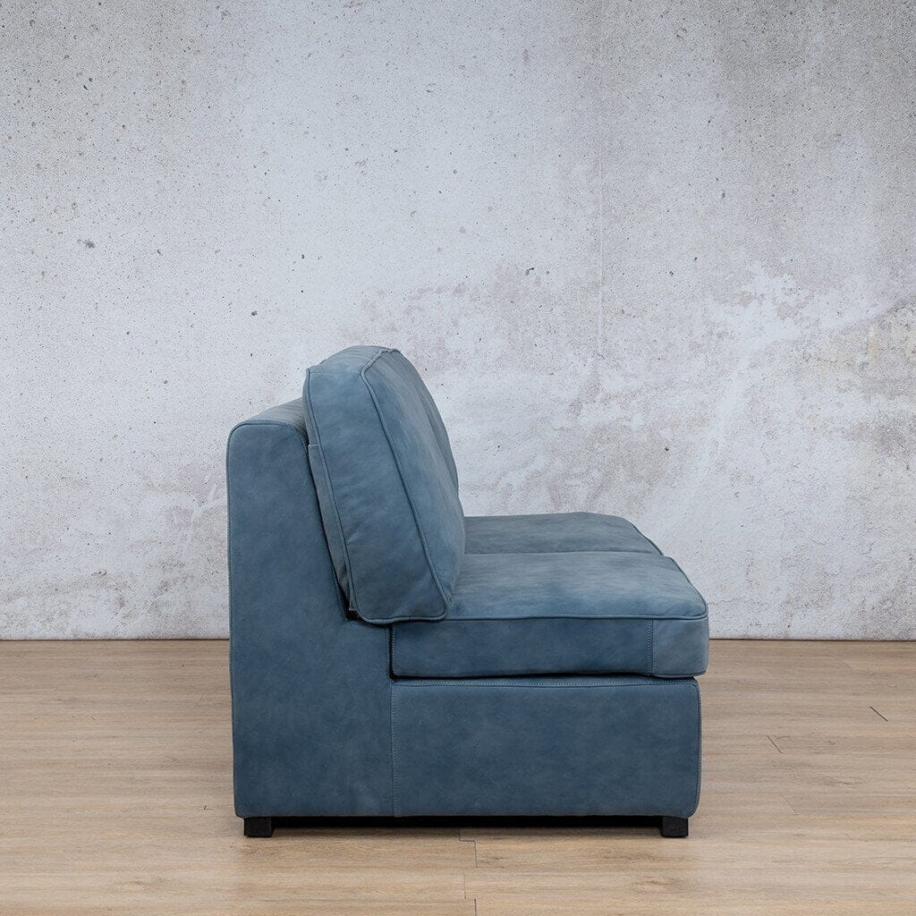 Rome Leather Armless - 2 Seater Leather Sofa Leather Gallery 