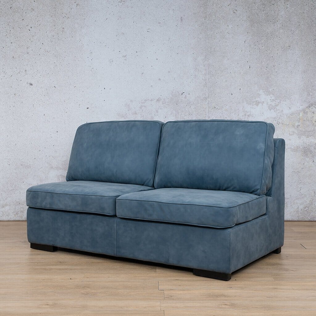 Rome Leather Armless - 2 Seater Leather Sofa Leather Gallery 