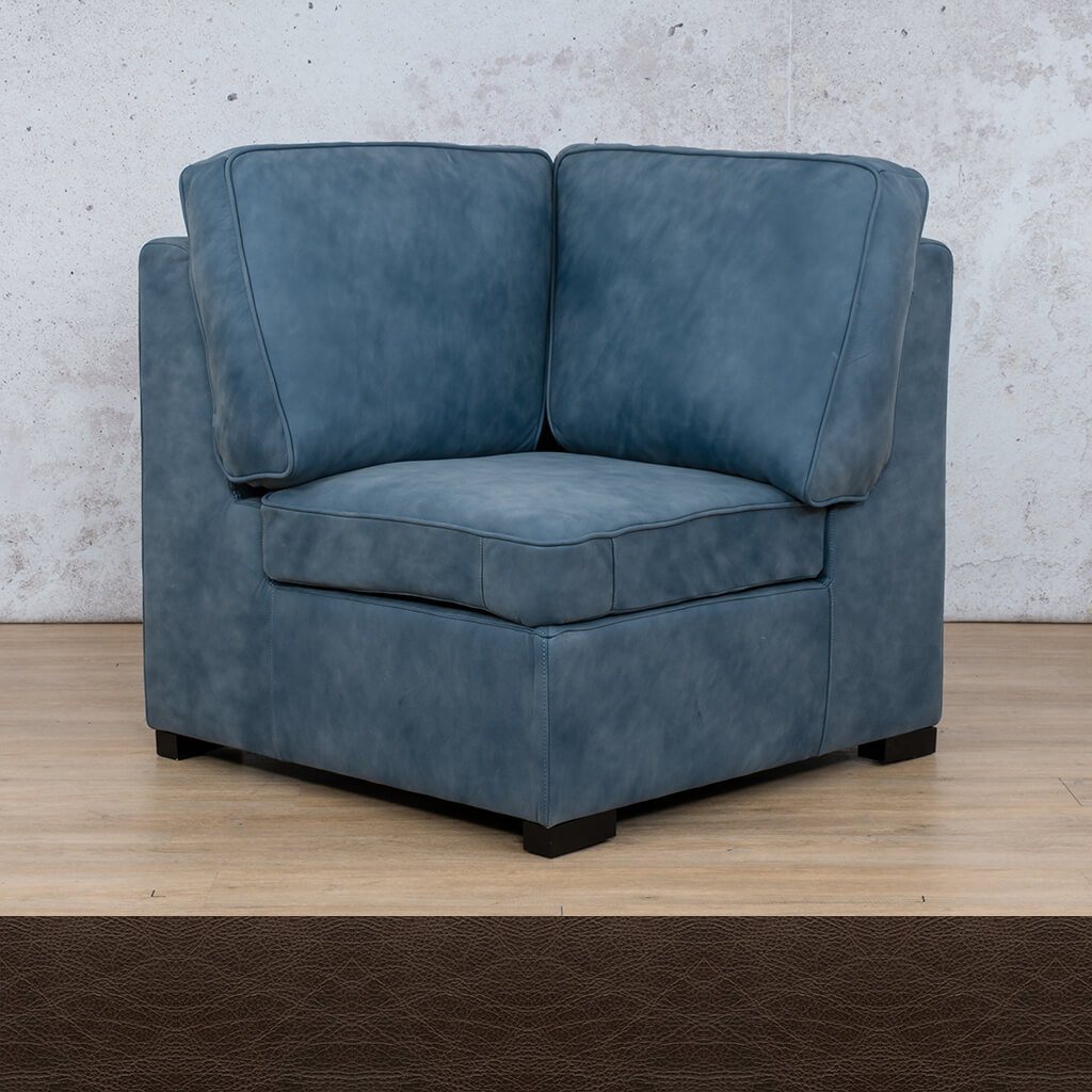 Rome Leather Corner Module - Leather Corner Couches