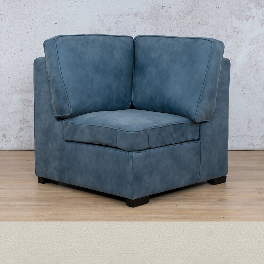 Arizona Leather Corner Leather Gallery Urban White WAREHOUSE COLLECTION - PINETOWN OR NORTHRIDING Feathers & Foam