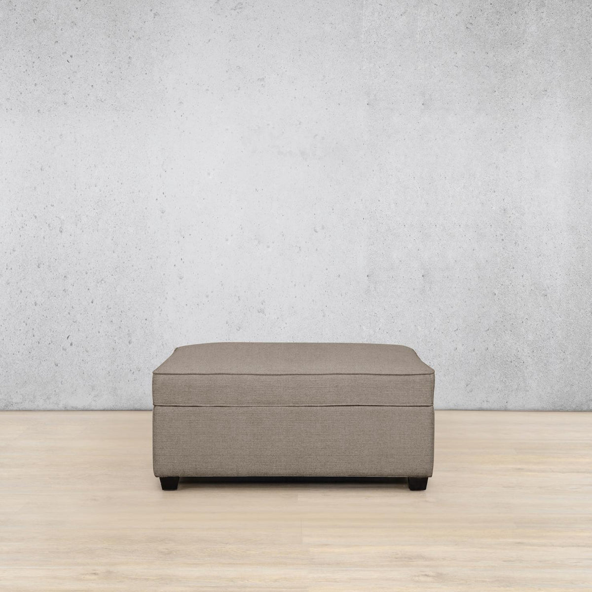 Rome Fabric Ottoman Fabric Sofa Leather Gallery | Ivory Sand