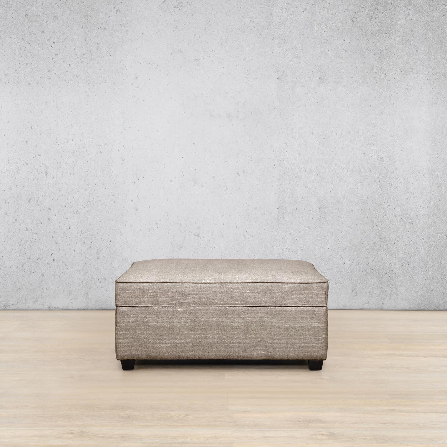 Rome Fabric Ottoman Fabric Sofa Leather Gallery | Kenya Sand