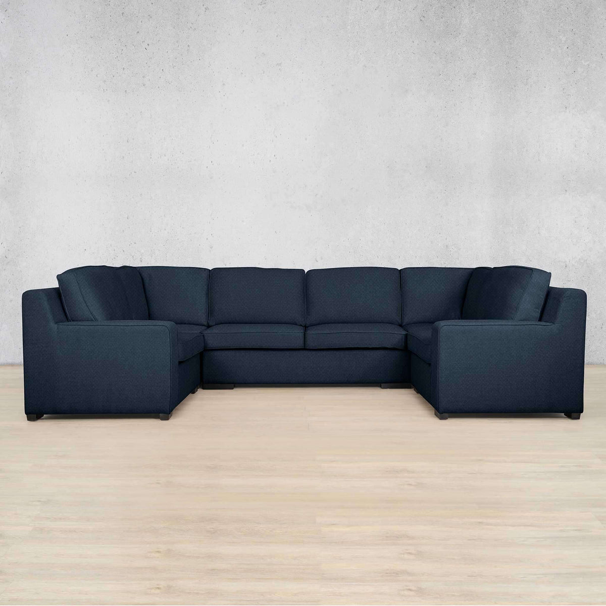 Rome Fabric U-Sofa Sectional Fabric Corner Suite Leather Gallery