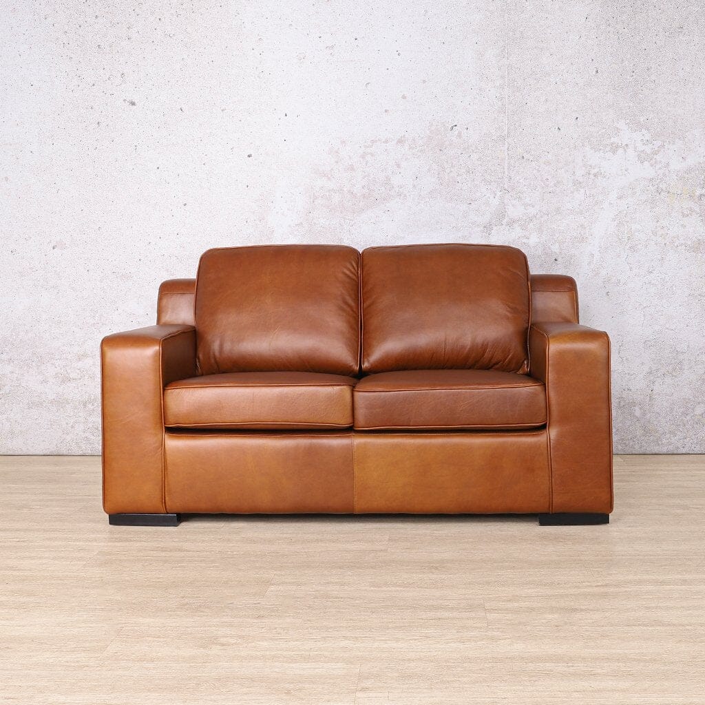 Rome 2 Seater Leather Sofa Leather Sofa Leather Gallery Czar Pecan 