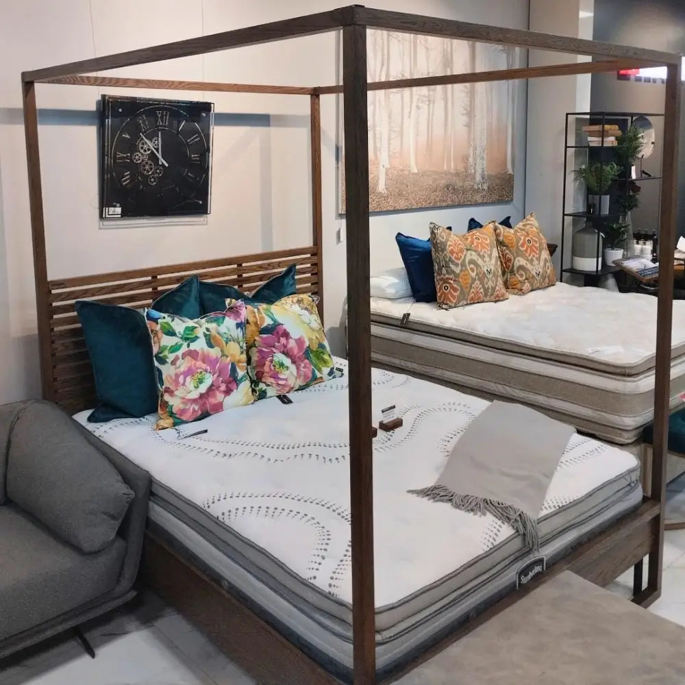 Roscoe 4 Poster Bed Frame - Warehouse Clearance - Leather Sectional