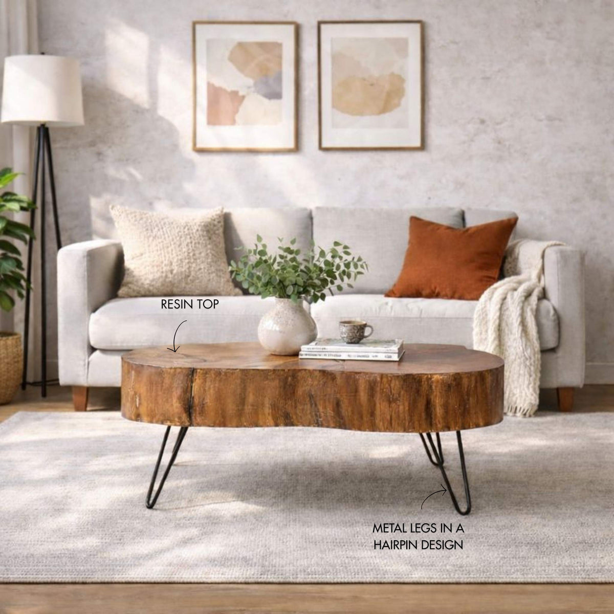 Rustic Wooden Coffee Table Coffee Table Leather Gallery