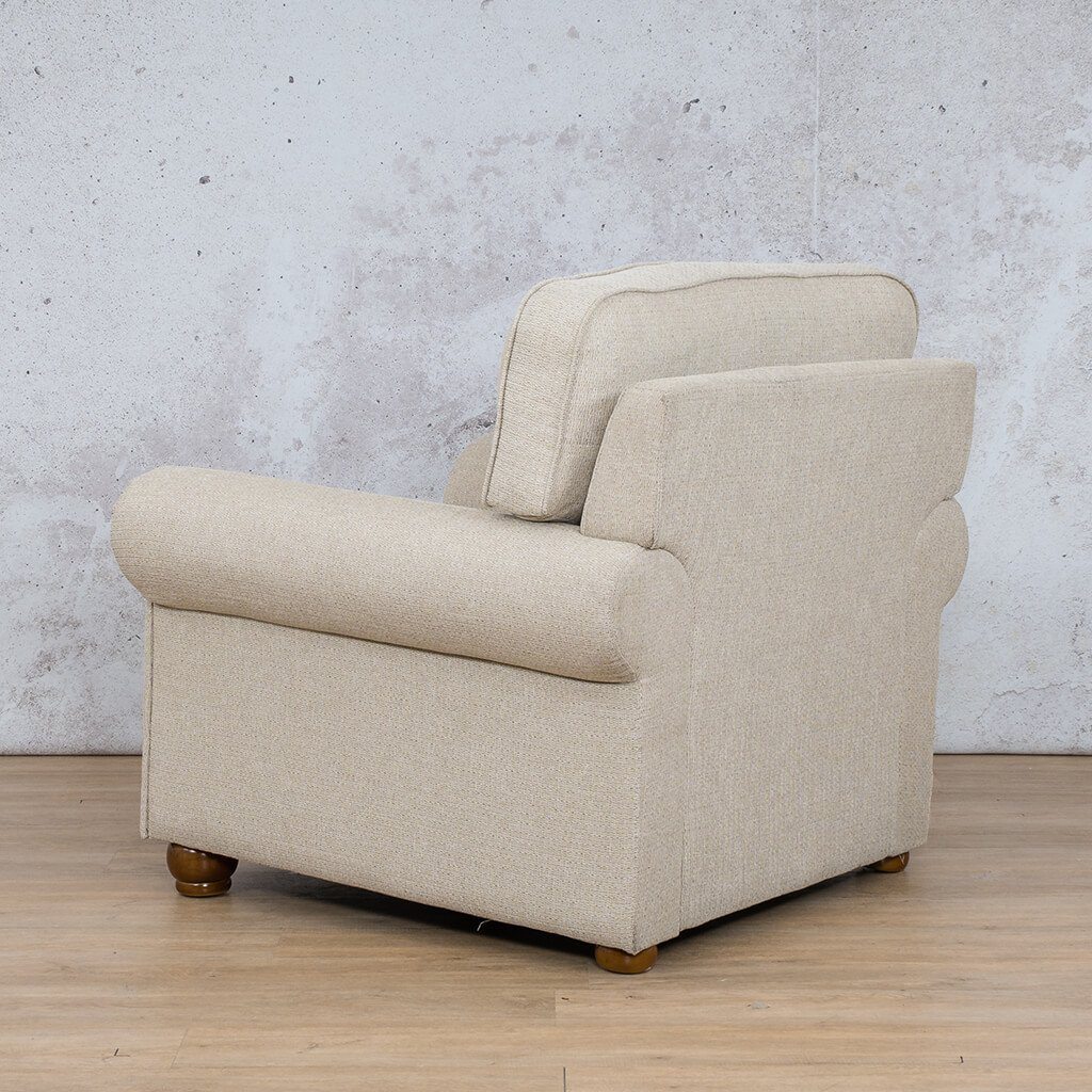 Salisbury Fabric 1 Seater Fabric Sofa Leather Gallery-oyster