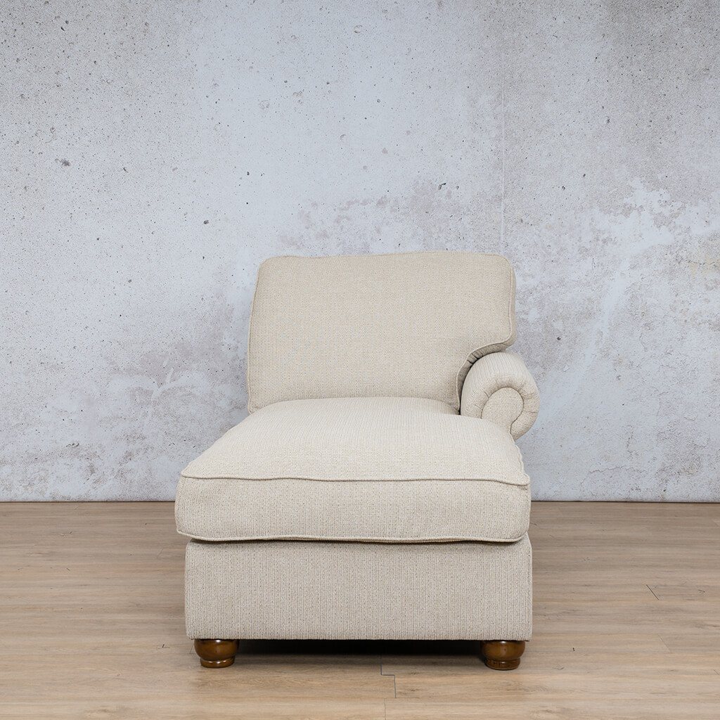 Salisbury Fabric Chaise Left Arm Fabric Sofa Leather Gallery Riverside-S WAREHOUSE COLLECTION - PINETOWN OR NORTHRIDING Full Foam