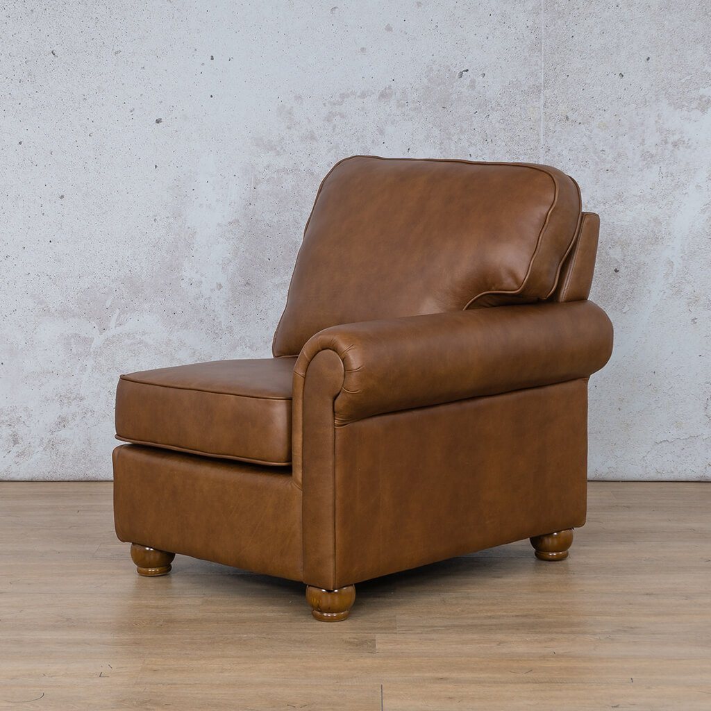 Salisbury Leather 1 Seater Left Arm Leather Sofa Leather Gallery