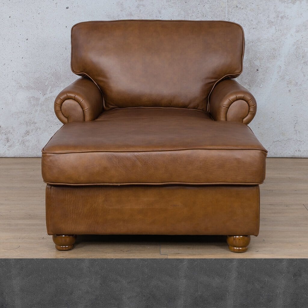 Salisbury Leather 2 Arm Chaise Leather Armchair Leather Gallery 