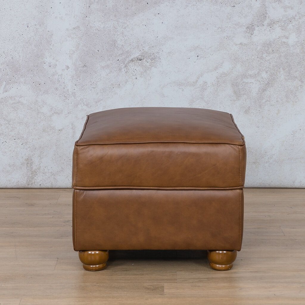 Salisbury Leather Ottoman Leather Gallery