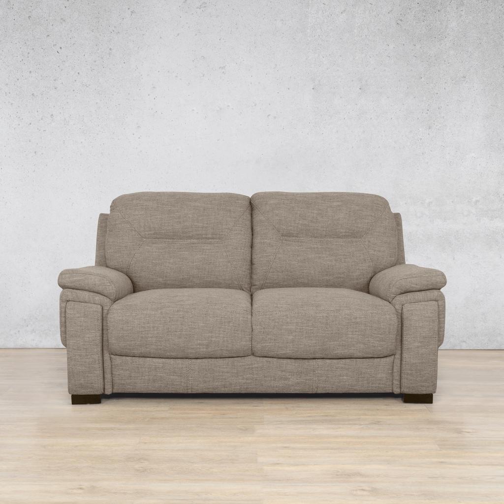 San Lorenze 2 Seater Fabric Sofa - Ivory Sand | Fabric Couches
