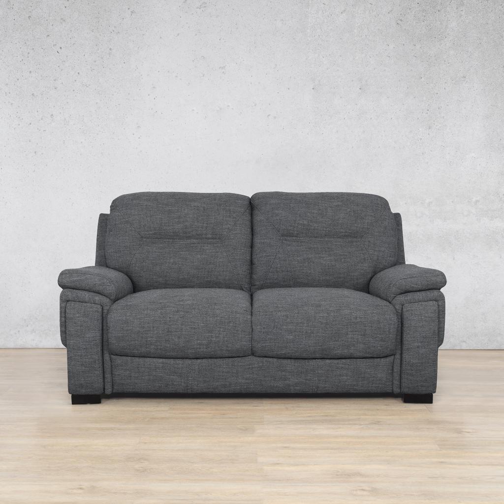San Lorenze 2 Seater Fabric Sofa - Space Grey | Fabric Couches