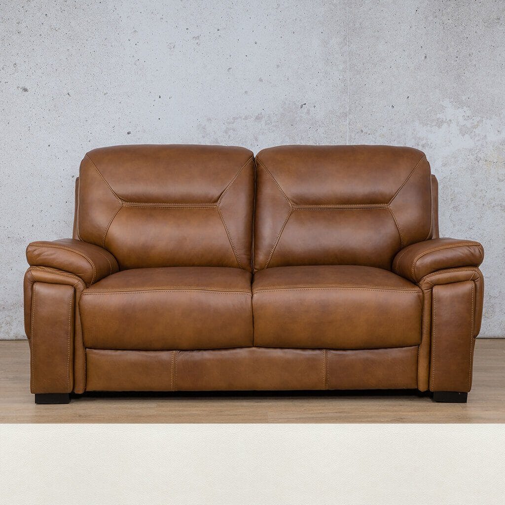 San Lorenze 2 Seater Leather Sofa - Leather Couches