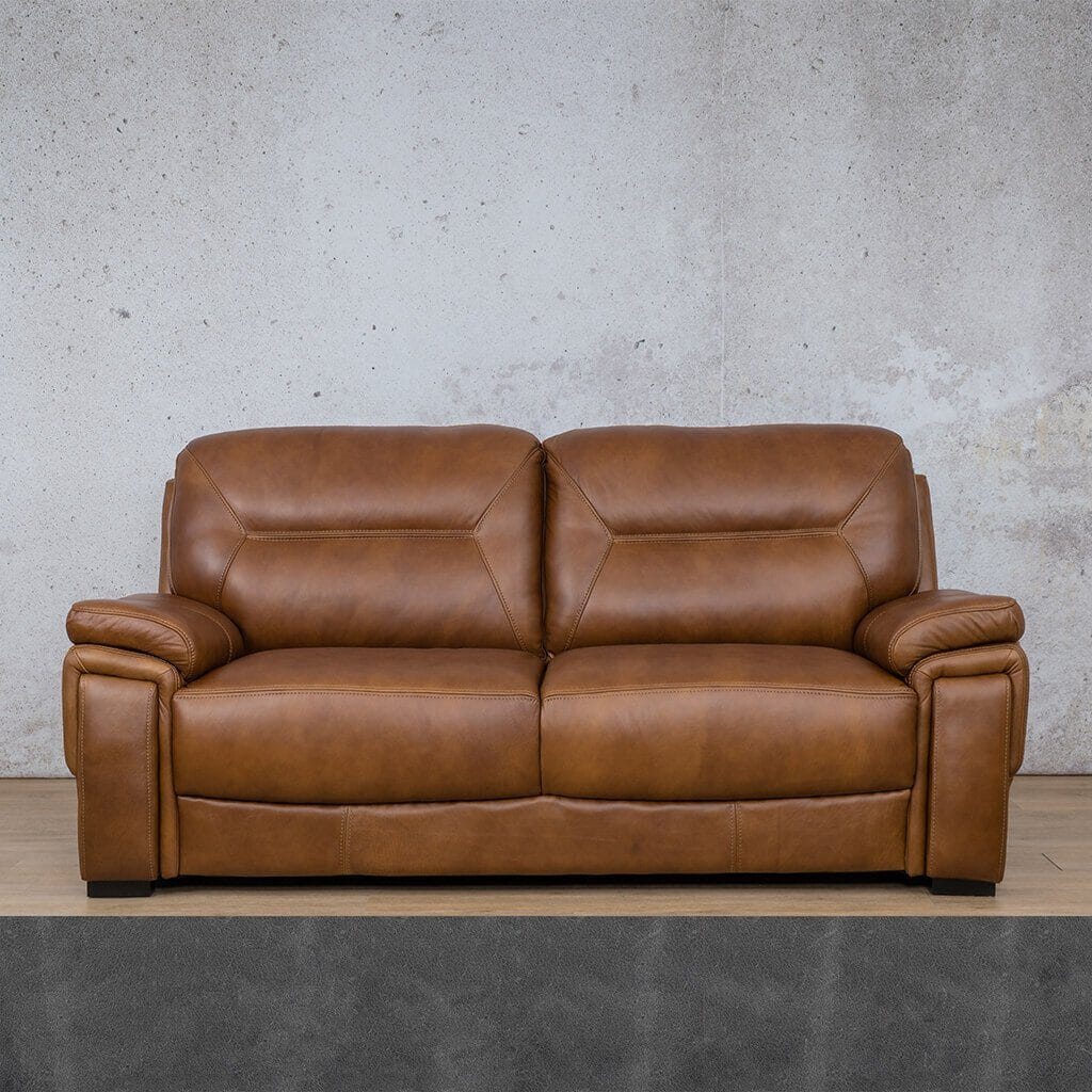 San Lorenze 3 + 2 + 1 Leather Sofa Suite - Leather Sofa