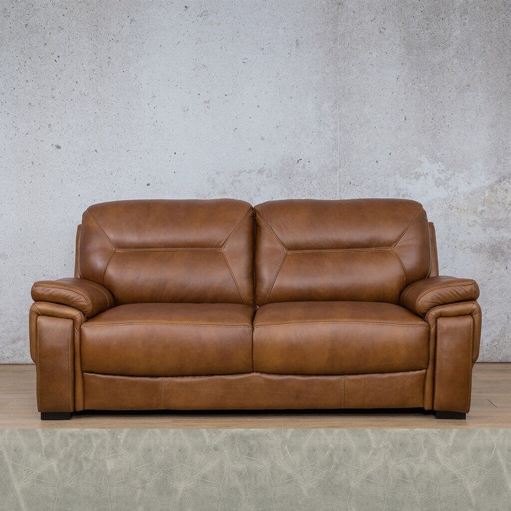 San Lorenze 3 + 2 + 1 Leather Sofa Suite - Leather Sofa