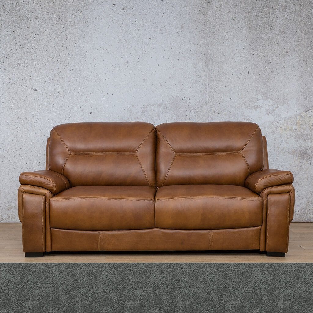 San Lorenze 3 Seater Leather Sofa Leather Sofa Leather Gallery Bedlam Blue Night 