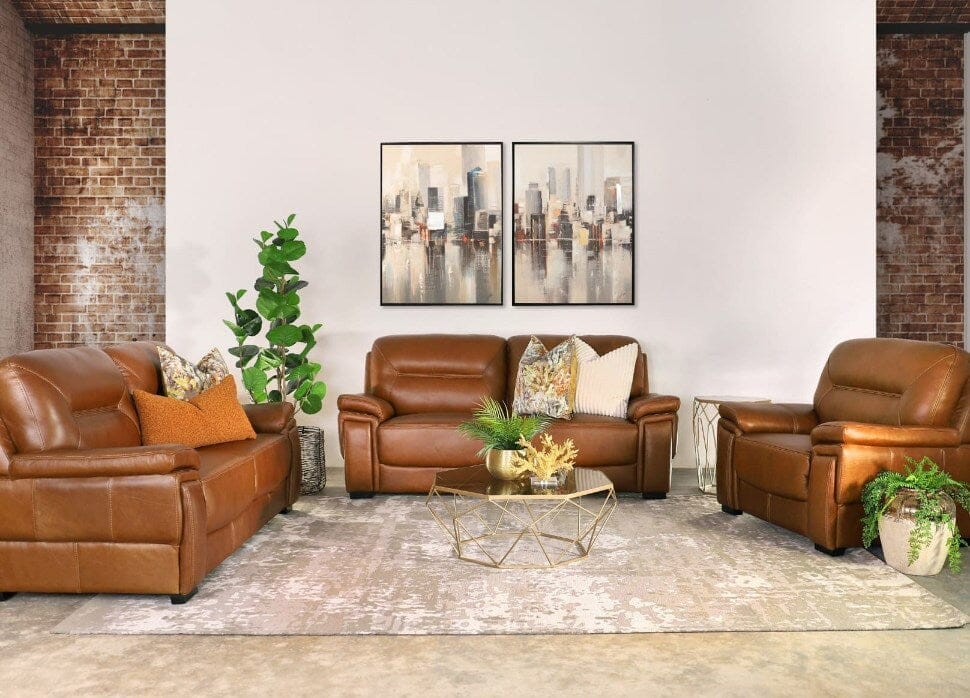 San Lorenze 3+2+1 Leather Sofa Suite Leather Sofa Leather Gallery Czar Pecan 