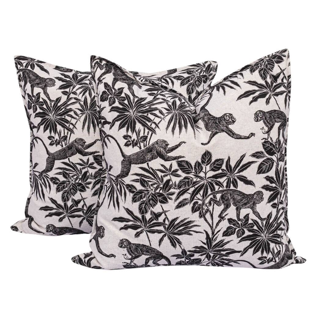 Sapajou Noir Cushion Cushion Leather Gallery 