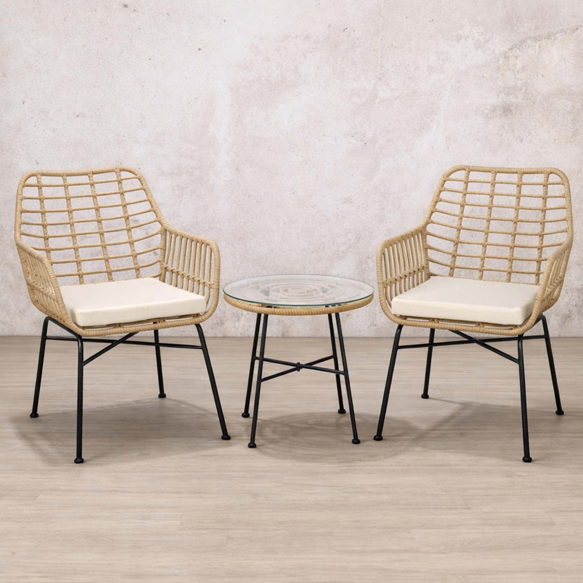 Sedona Patio Chairs and Table – Set of 3