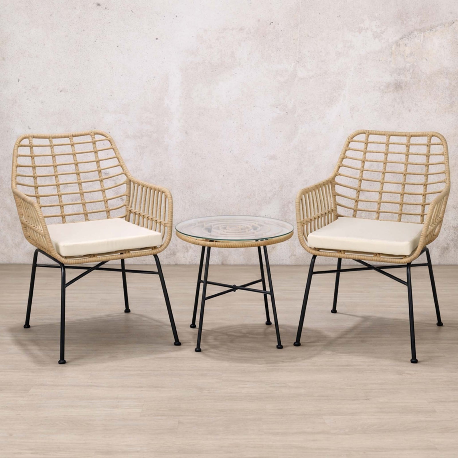 Sedona Patio Chairs and Table – Set of 3