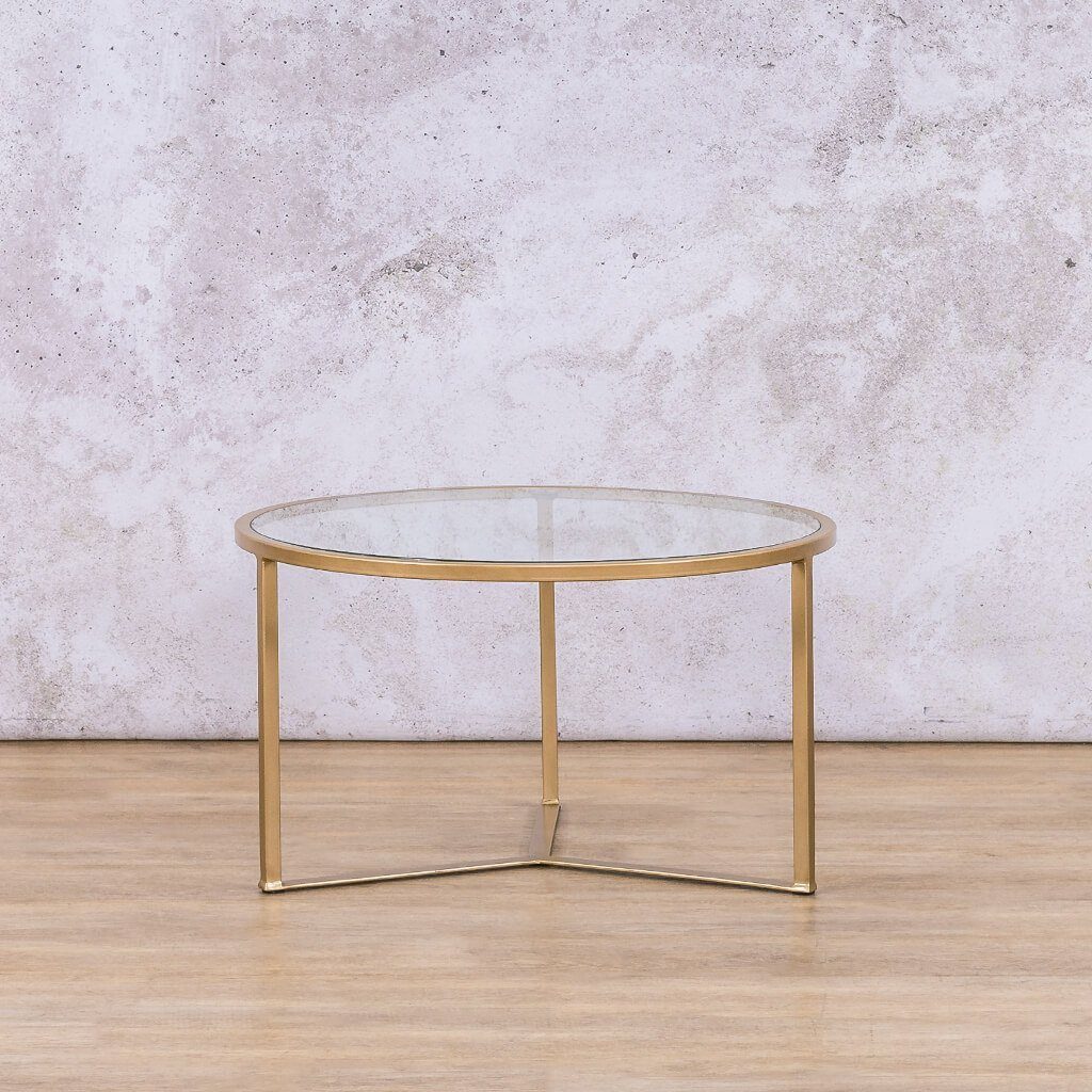 Sienna Gold Coffee Table - Set Of 2 Coffee Table Leather Gallery