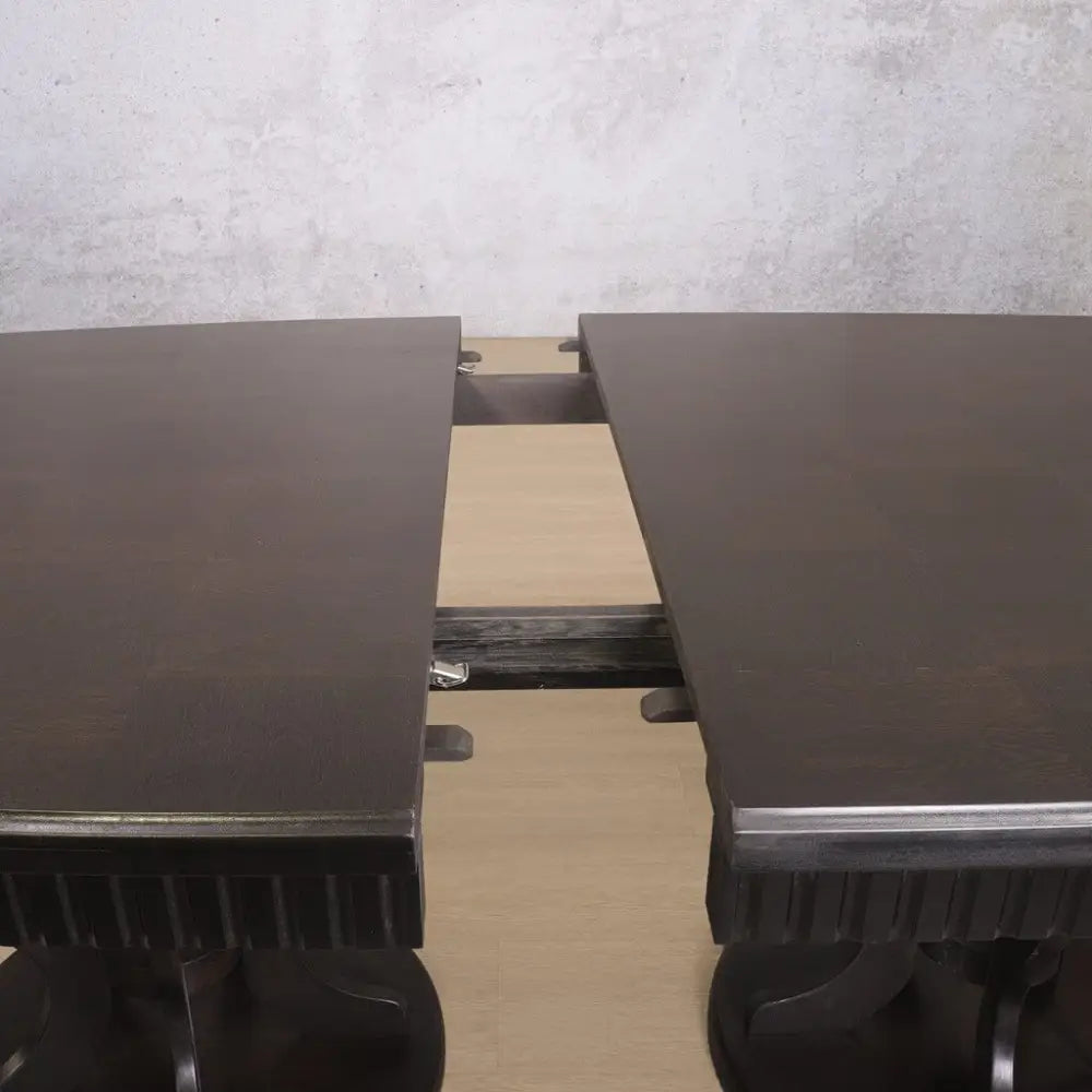 Sorrento Dining Table - 2.1M / 8 - 10 Seater - Extension - Chocolate Oak - Dining Table